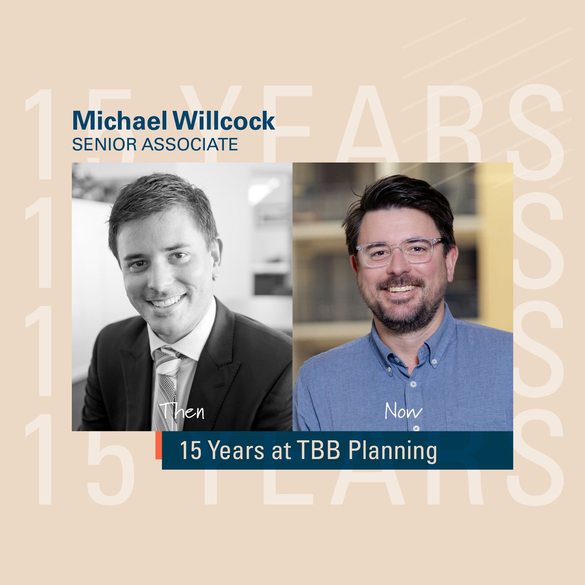 TBBplanning's tweet photo. 🎉 Celebrating remarkable milestones at TBB Planning!
🌟 Katherine Shirley – 15 yrs
🌟 Michael Willcock – 15 yrs
🌟 Jarrod Ross – 10 yrs
Their curiosity, collaboration &amp; care have shaped our story and the places we plan. 
#TBBPlanning #TeamTBB #MilestoneMoments https://t.co/y6gyOEY5f0