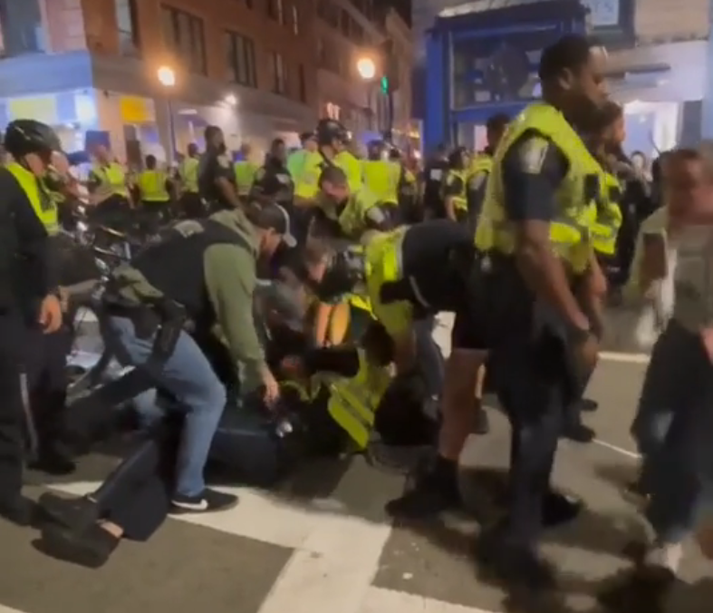 islantstudio's tweet image. Good morning to everyone in Massachusetts who isn’t surprised that the Pro-Palestine protest at Boston Common and the march to Downtown Crossing ended with 13 arrests.

Once again, the left has shown which side is truly driven by anger, chaos, and violence. The weeklong of…