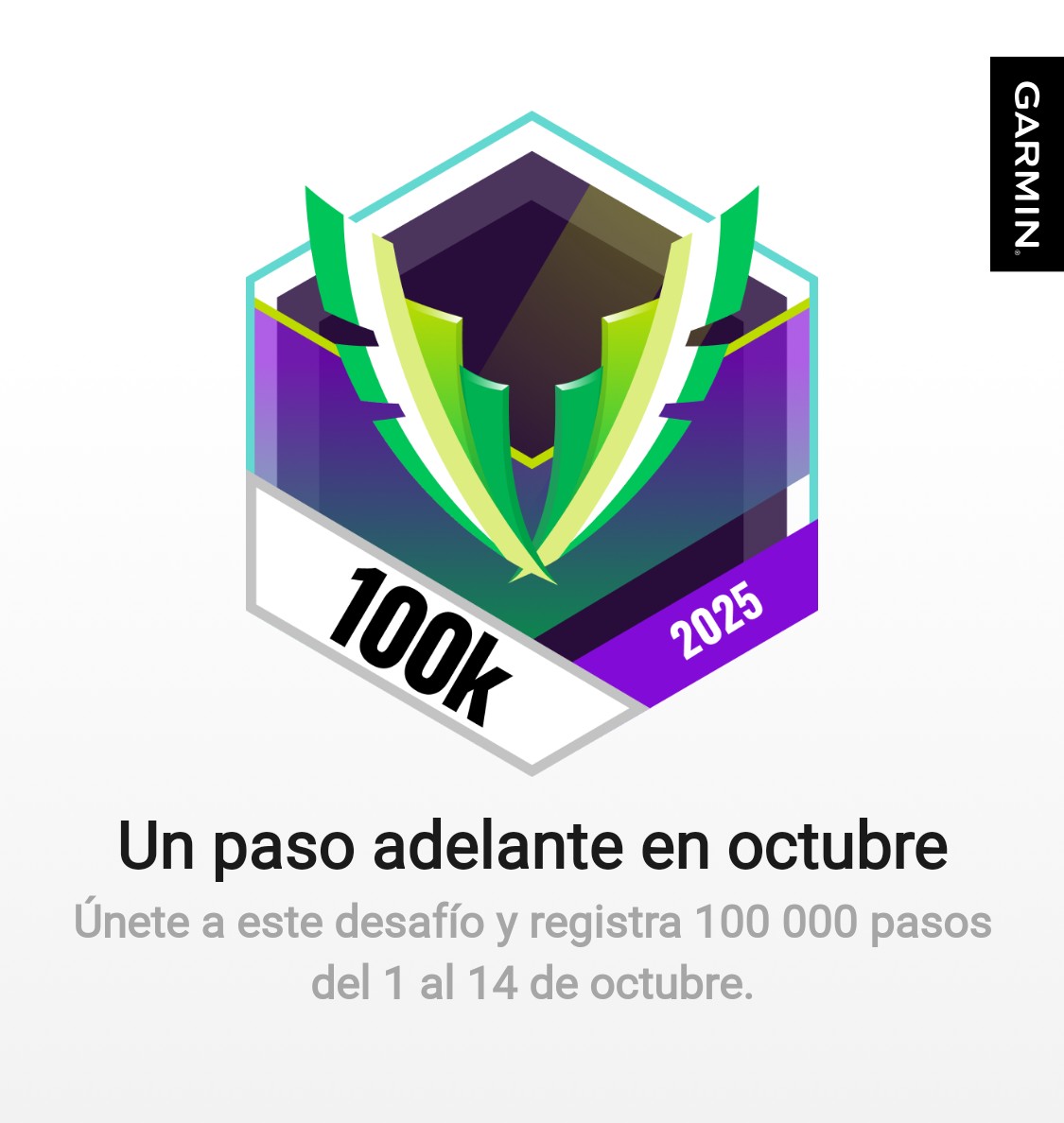 He ganado una medalla en Garmin Connect. #garmin #beatyesterday