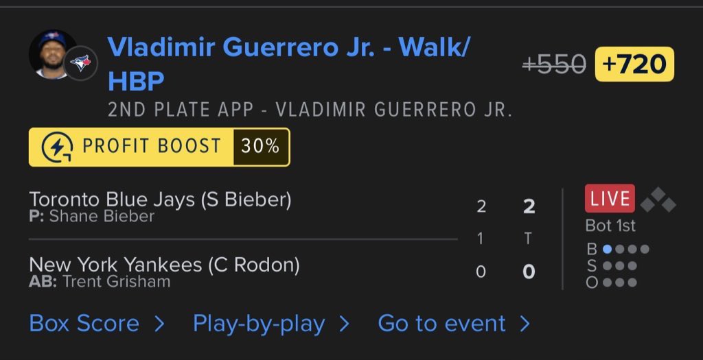 OddsOracle_'s tweet image. 🚨Live🚨
Last one voided due to intentional walk but this should cover us in case of another one. Don’t think he gets pitched too anymoreZ