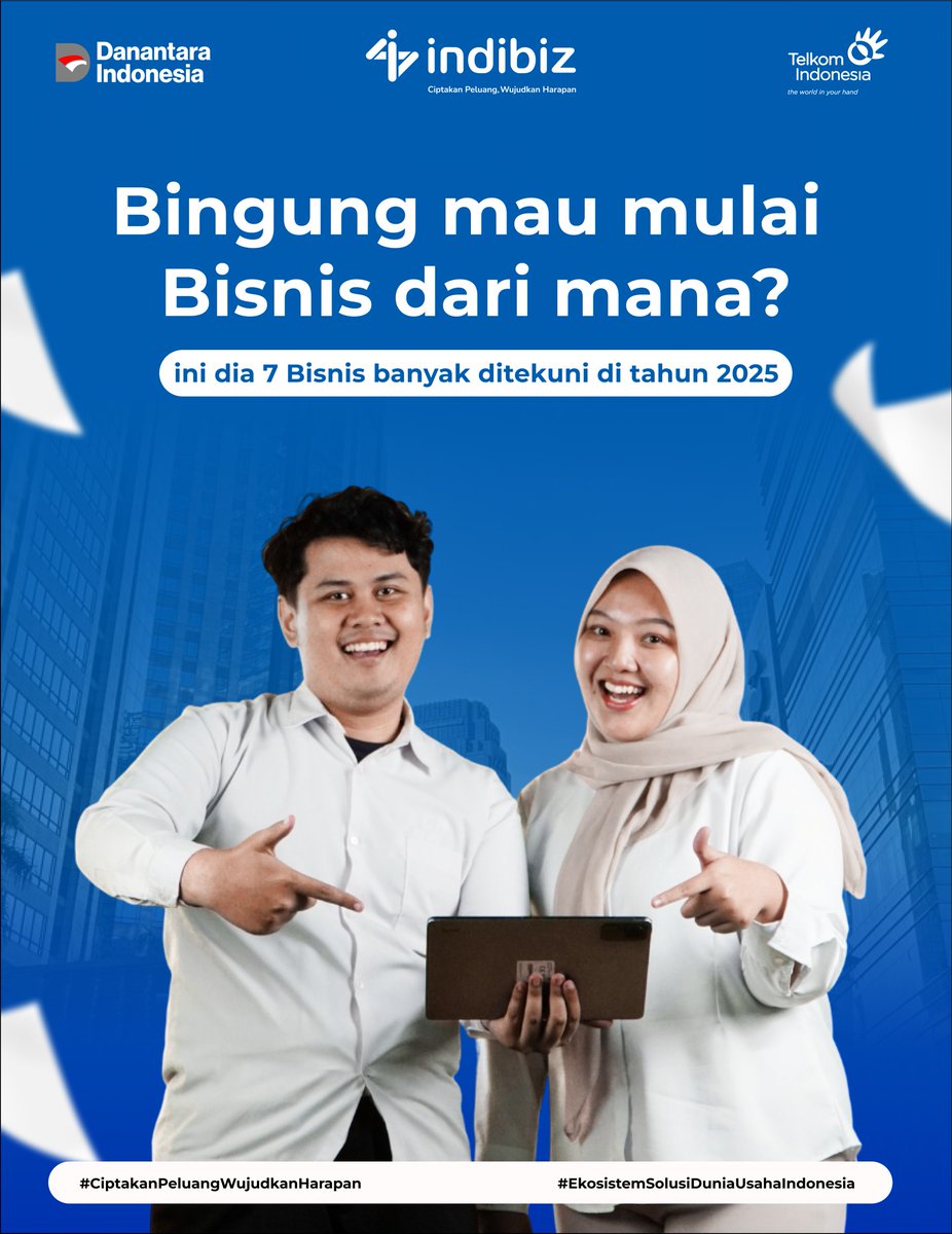 Indibiz_jtdiy's tweet image. 7 ide bisnis yang relatif mudah, minim risiko, dan sudah terbukti banyak dijalani pemula!
#indibiz #indibizjtd #Marketing #ciptakanpeluangwujudkanharapan #ekosistemsolusiduniausahaindonesia