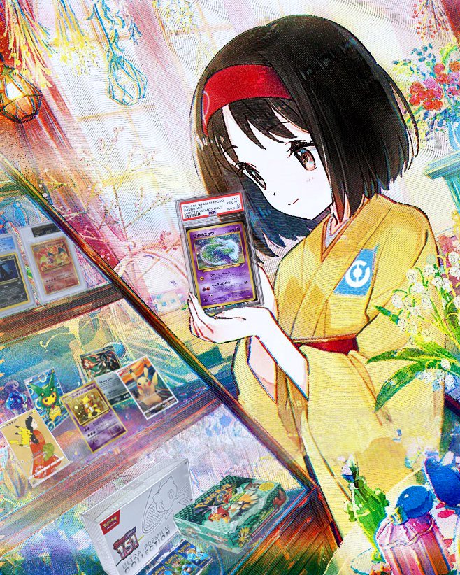 no one:

me with my card collection: