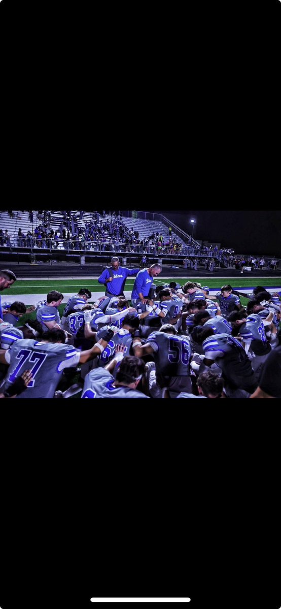 So thankful for these boys and this Coaching staff!  #GodWins #WeWill