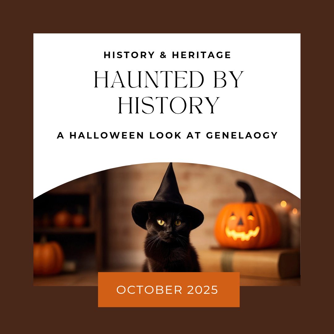 New #HistoryAndHeritage #blog post Saturday,  Oct. 11th. Visit our link for platforms &amp; more. 

linktr.ee/dividingridgeg… 

#Storied #Ancestry #MyHeritage #Genealogy #HalloweenHistory