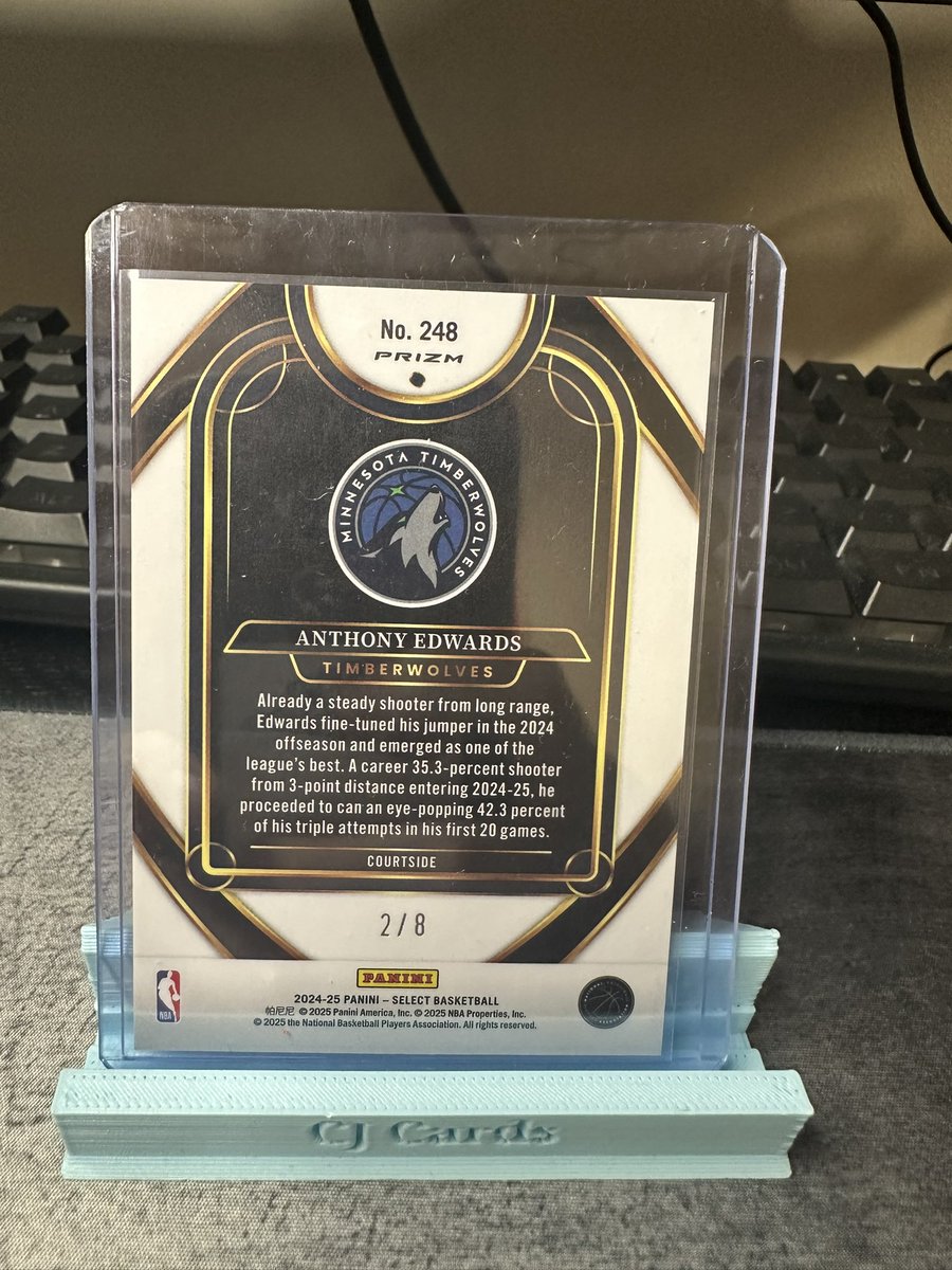 CJ_Cards2's tweet image. Adding a price to this thing…
$600 Courtside /8 Ant Man
Premier last did $535
Concourse last did $464

Yes I see the comp of a totally different year psa 7. Do I care about it? Not really