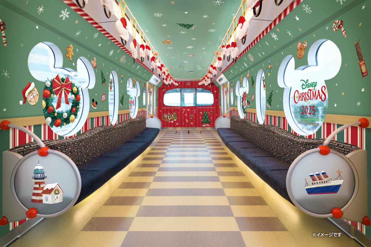 クリスマス限定デザインのスタンプラリーを初開催！ ディズニー