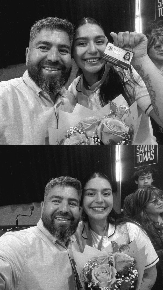 iffyclau's tweet photo. Agradecida de Dios por darme un papito tan apañador, mi mayor motor para cumplir esta meta eres tú y mi mamita que no pudo acompañarme este día tan importante. Espero algún día devolverte el triple de todo lo que me has dado viejito mío. Te amo carlitros🤍 https://t.co/KE6iqxMfzT