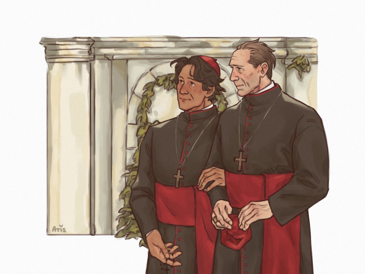 this is lawrenitez trying to keep it low key 🤫 #conclave