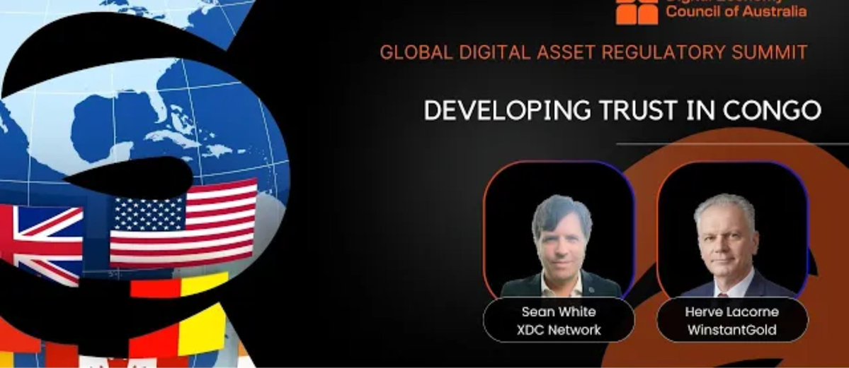SeanoftheWeb3's tweet image. Brilliant conversation with Herve Lacorne on &apos;Developing Trust in #Congo&apos; as we capped off a global tour at #GDARS2025, discussing the emerging #tokenisation of natural resources.

Gold AND Forestry reserves are just the start to what could be a template for other regions looking…