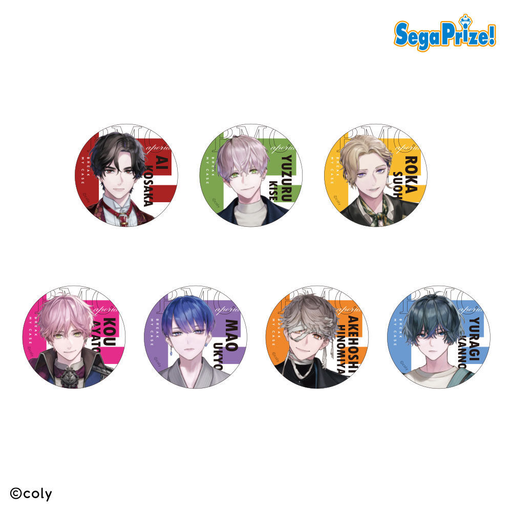 プライズ】 スマホゲーム『ブレイクマイケース』の缶バッジが10月10日