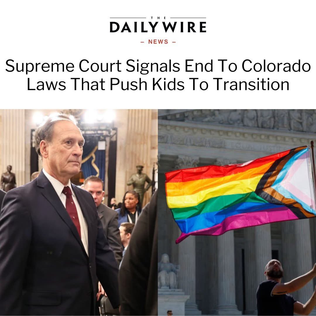 Leftwing heads are exploding everywhere. The ban is on “attempts or purports to change an individual’s sexual orientation or gender identity.”
Honestly, that's between the child and their parents.  Ban is fine.

Thank God the Supreme is getting back to common sense and rule of