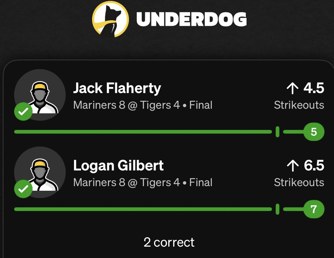 CM3locks's tweet image. Props posted in discord!💰

#MLB #GamblingX #UnderdogFantasy