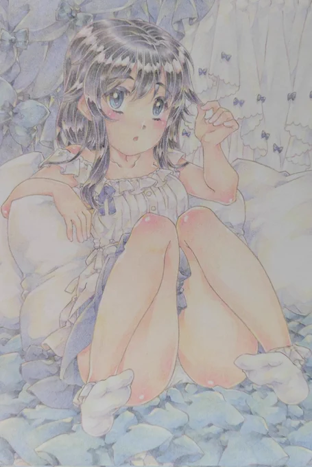 #アナログ #イラスト #色鉛筆