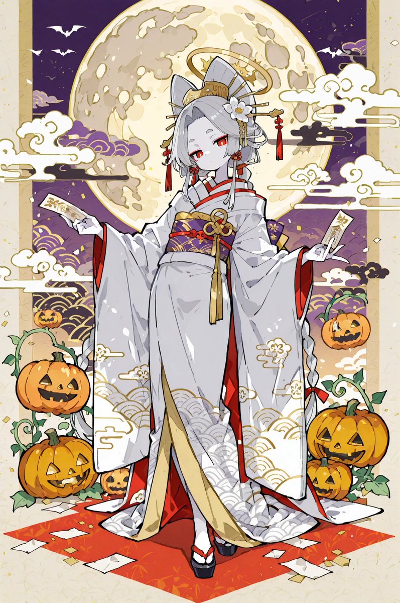 SukeNamako's tweet photo. 和風ハロウィン https://t.co/g4VLGfWQPd