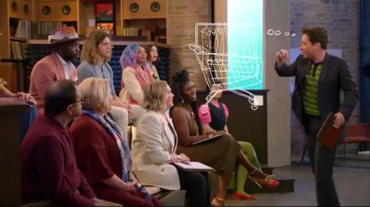 KeriStevensReal's tweet photo. @nbc @jimmyfallon #Clart! That tracks! 🤗🍀💚🍀
#OnBrand https://t.co/iZHk7bxy4y