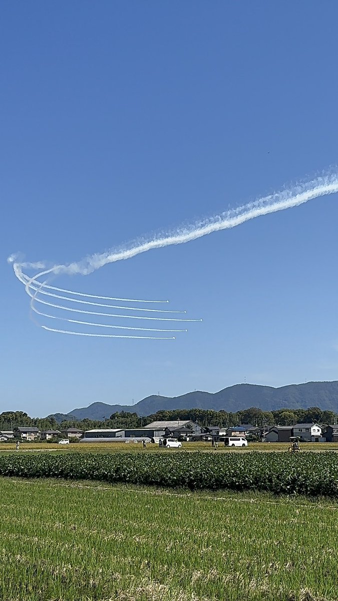 ブルーインパルス✈️
カッコよかった😚
#ブルーインパルス
#国スポ