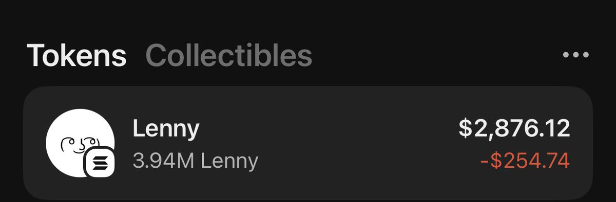 Just bought more on this dip…

$LENNY