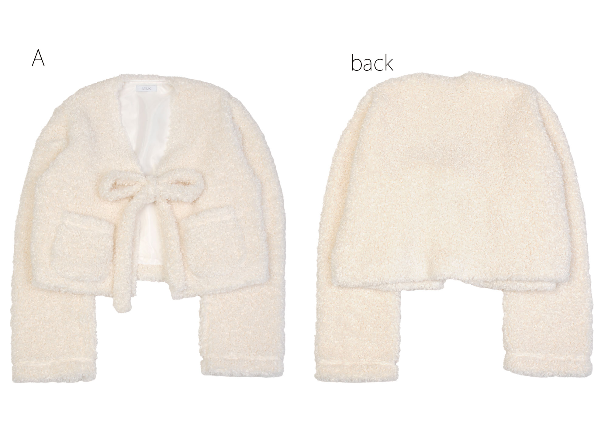 プードル　モップ　ふわふわ　シープボア　カーディガン　コート プードル モップ ふわふわ シープボア カーディガン コート