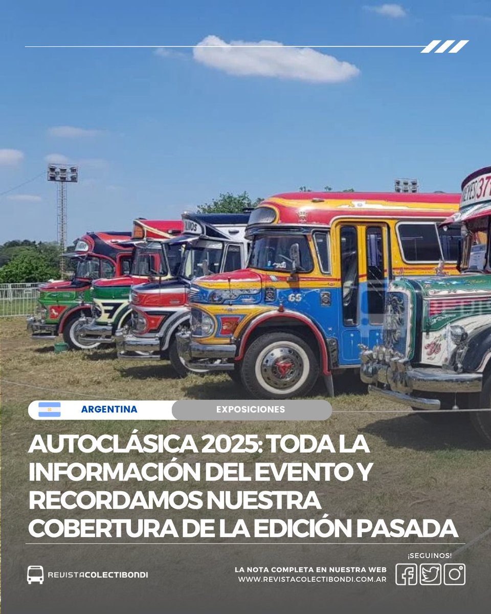 Autoclásica 2025: Toda la información del evento y recordamos nuestra cobertura de la edición pasada

revistacolectibondi.com.ar/2025/10/08/aut…