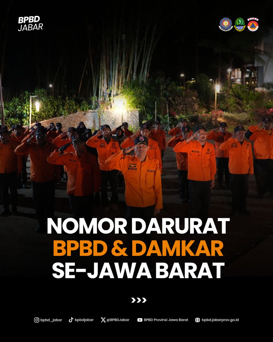 BPBDJabar's tweet photo. Berikut nomor darurat BPBD &amp; DAMKAR se- Jawa Barat https://t.co/tofxbhl6ti