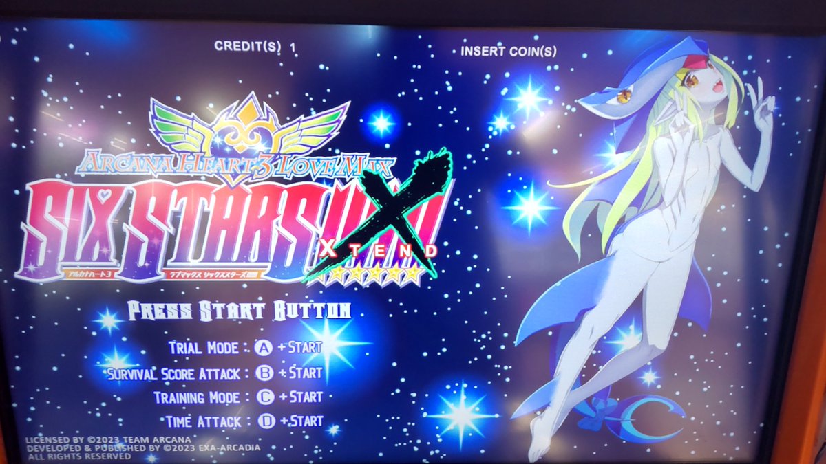 exAfightのアカウントがUPしてるタイトル画面は現行exa版と変わらなさそう
てか画面のどっかにバージョン表記あった気がしたけど、あれはSIXSTARS時代までだったか