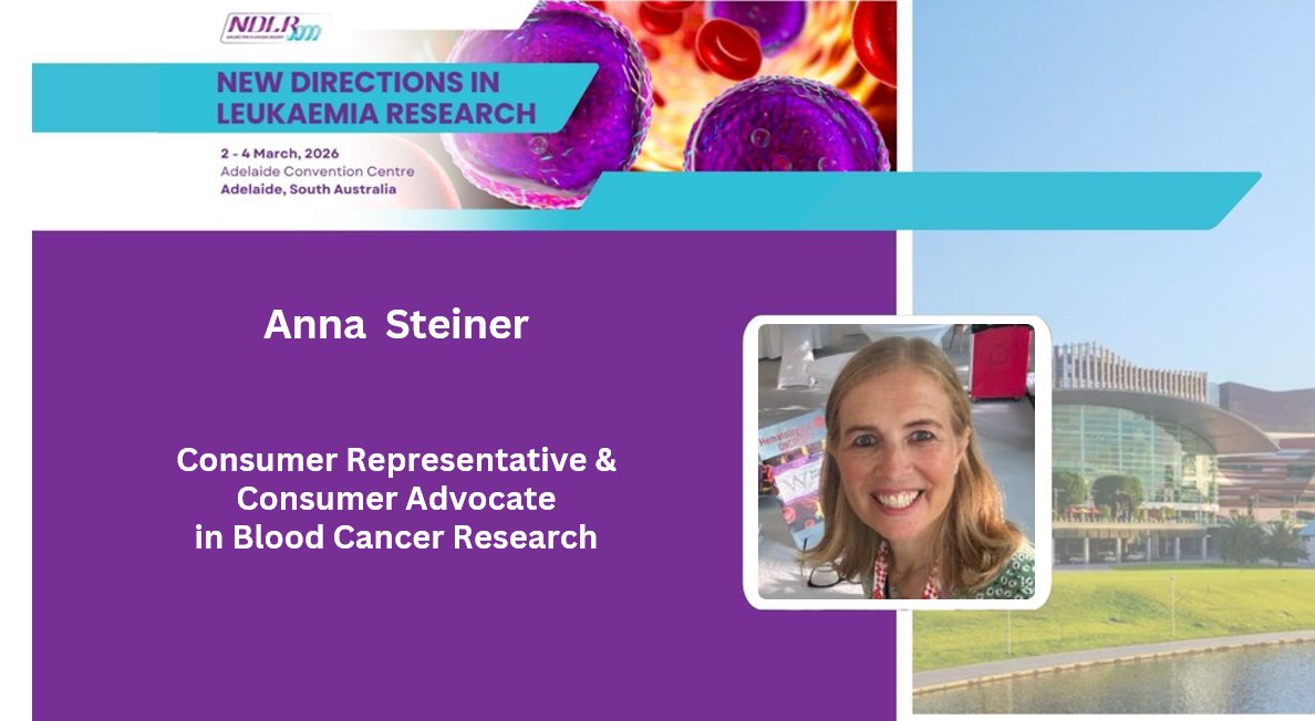 We’re thrilled to welcome #NDLR2026 speaker Anna Steiner, a passionate advocate for #MPN and #BloodCancer research, support, and prevention.
Anna's focus is on improving regional equity in diagnosis, treatment, and clinical trial access.