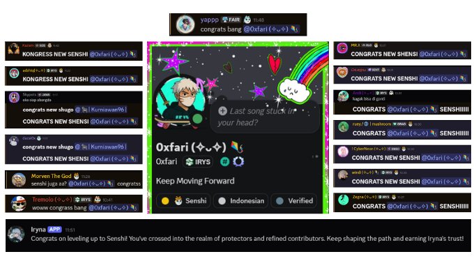0xfariii's tweet image. ✦ Finally I got Senshi! After working hard and actively contributing for 38 days on @irys_xyz 
✧ A long and not easy journey, together with the warm and supportive Irys community. 
✦ Thank you very much for your support guys!

Hirys (✧ᴗ✧)

#Irys #Programmable #Datachain