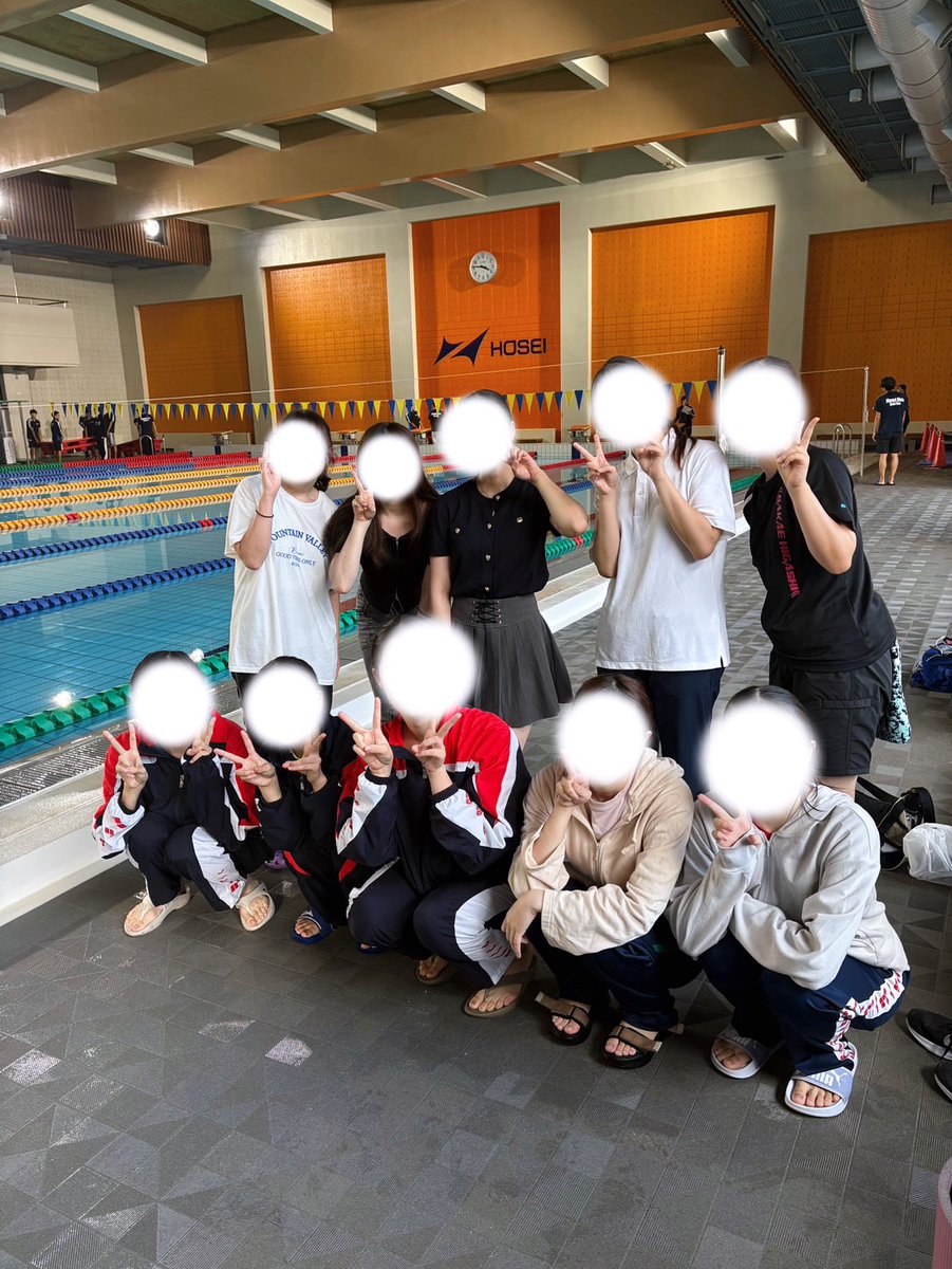10月5日、法政大学にて行われた東京都女子六大学対抗水泳競技大会へ参加しました！
3年生は最後の活動となりましたが、それぞれ思い出を残すことが出来たかと思います。参加した選手や、そして役員の皆さん、全員お疲れ様でした！
そして開いてくださった法政大学の皆さん、ありがとうございました！