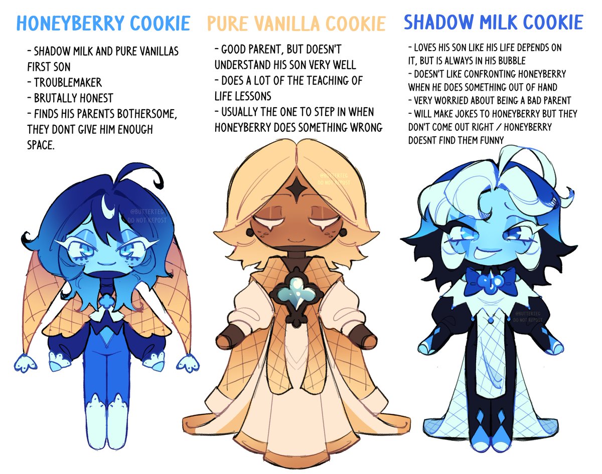 sdvn fankid au update! so! blueberry cream has gotten a name