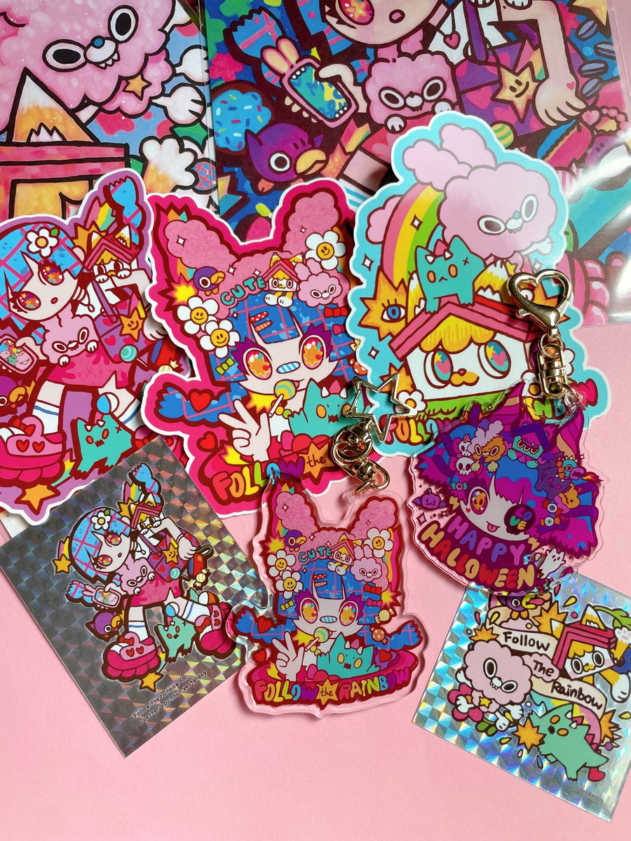 ratokimtoy's tweet photo. @okbase_jp イベントのためにアクリルキーリングとステッカーを準備しました😆✨
#okbase #ratoartwork
#ratokim https://t.co/xX2JZRP9Yi