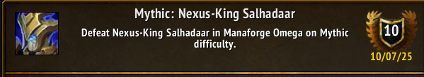 Nexus King is down. Onto the blueberry.