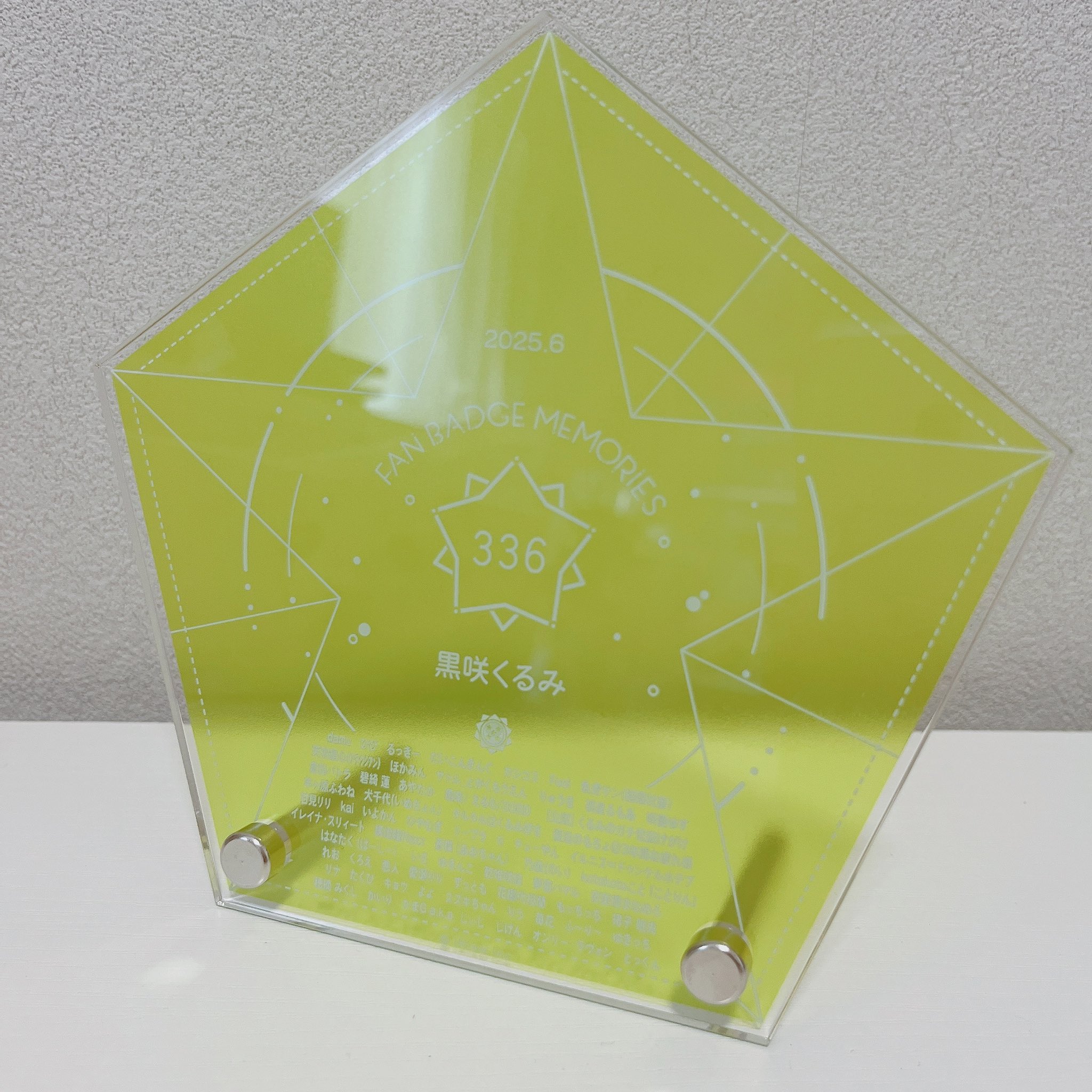 CUE!の市 Flower アクリルパネル Z/X -Zillions of enemy X- 金襴アクリルパネル「ネイ」：【公式