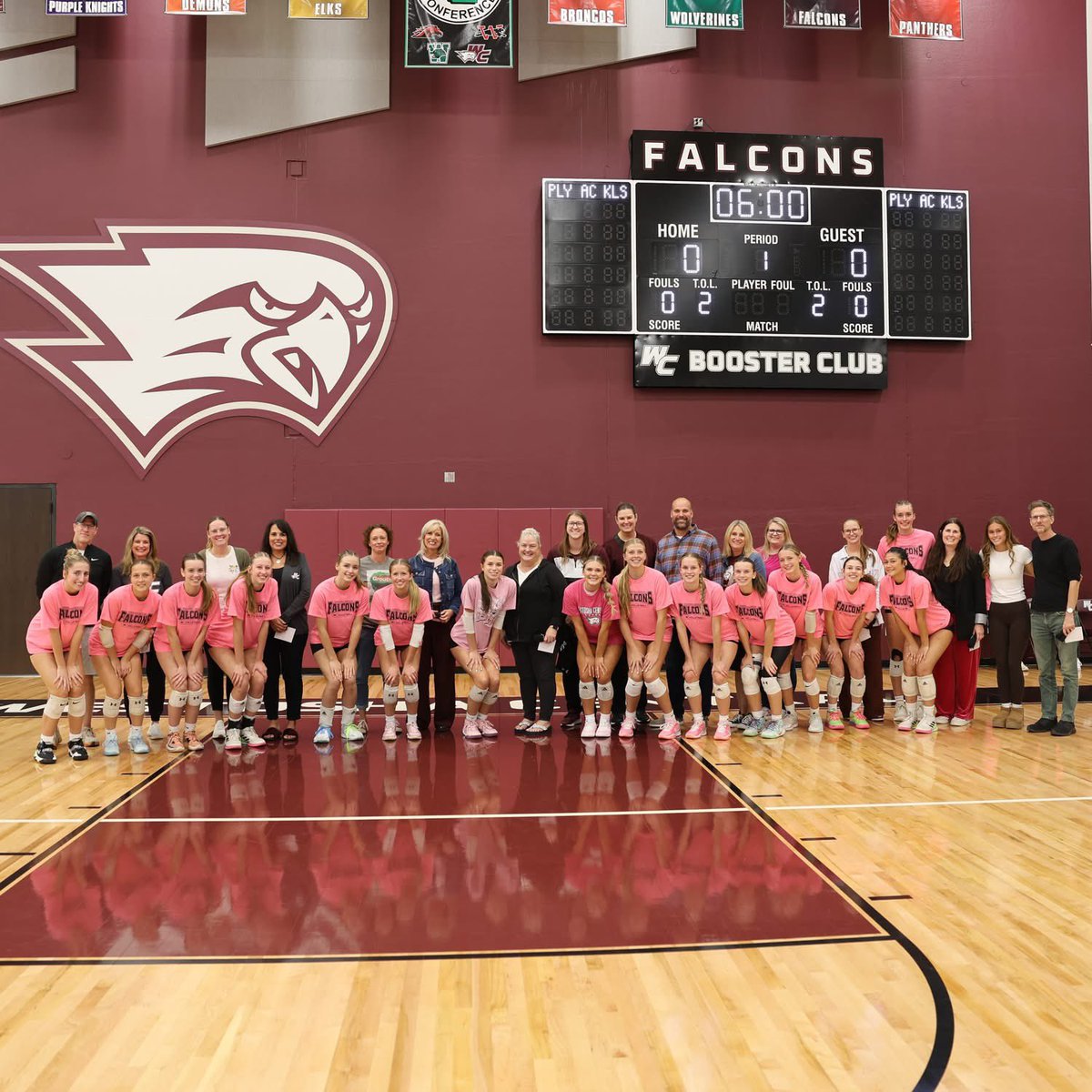 The Westosha Central Girls Volleyball Program would like to recognize and thank staff for all they do for our student athletes. You have made a meaningful impact on our athletes and we want to express our sincere gratitude and appreciation for you.
