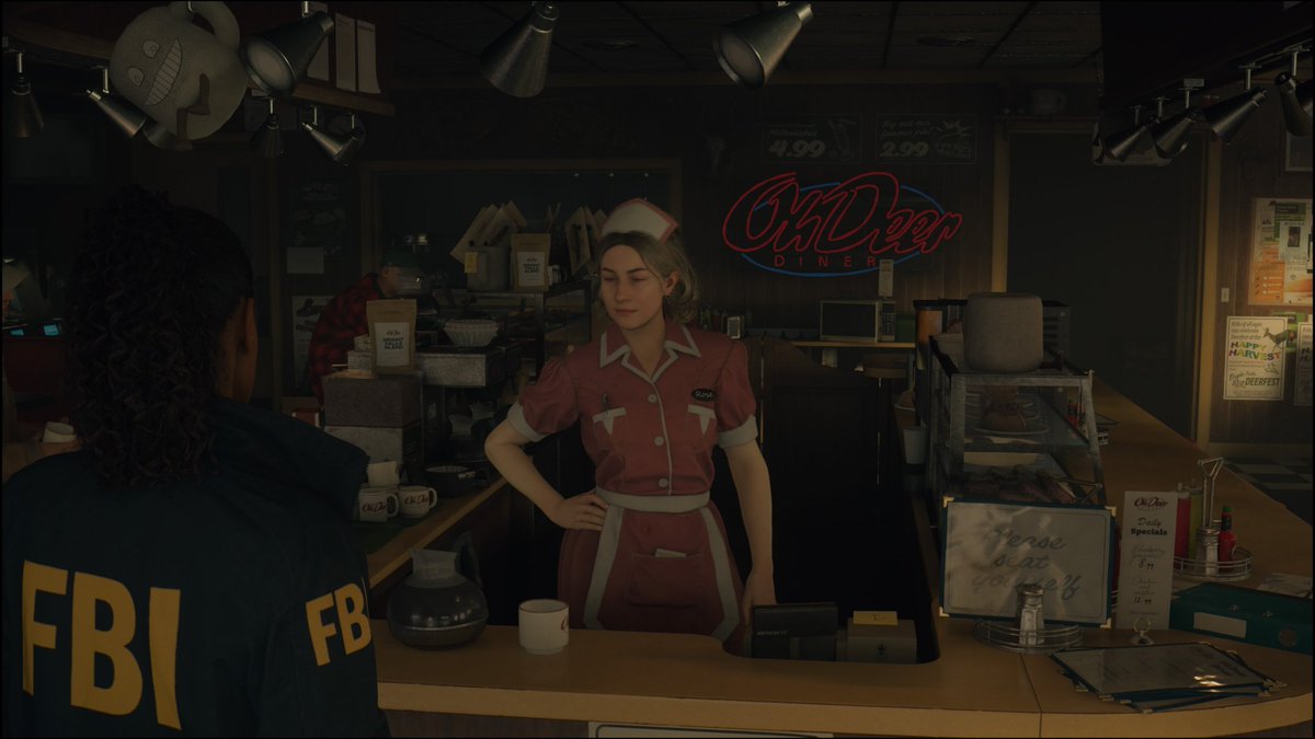 Alan Wake 2 é aquele tipo de jogo que começa pesado, mas na sequência nos agracia com um diálogo de uma mãe com sua filha ao telefone. 

Mas então, você conhece essa mulher no bar, e tudo muda... Você já não sabe mais o que é real ou não! 🤔

Abrace a loucura!
#AlanWake2 #PSn