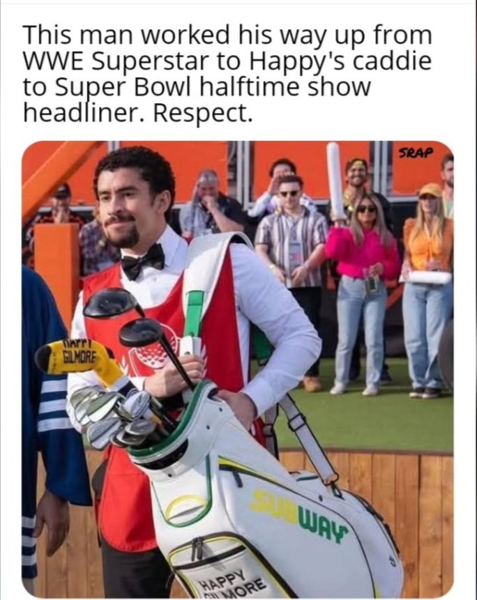SwagFlu_Thomas's tweet image. 🙏🏾

#badbunny #WWE #HappyGilmore2 #superbowlhalftimeshow 

Credit by @stillrealafterparty
