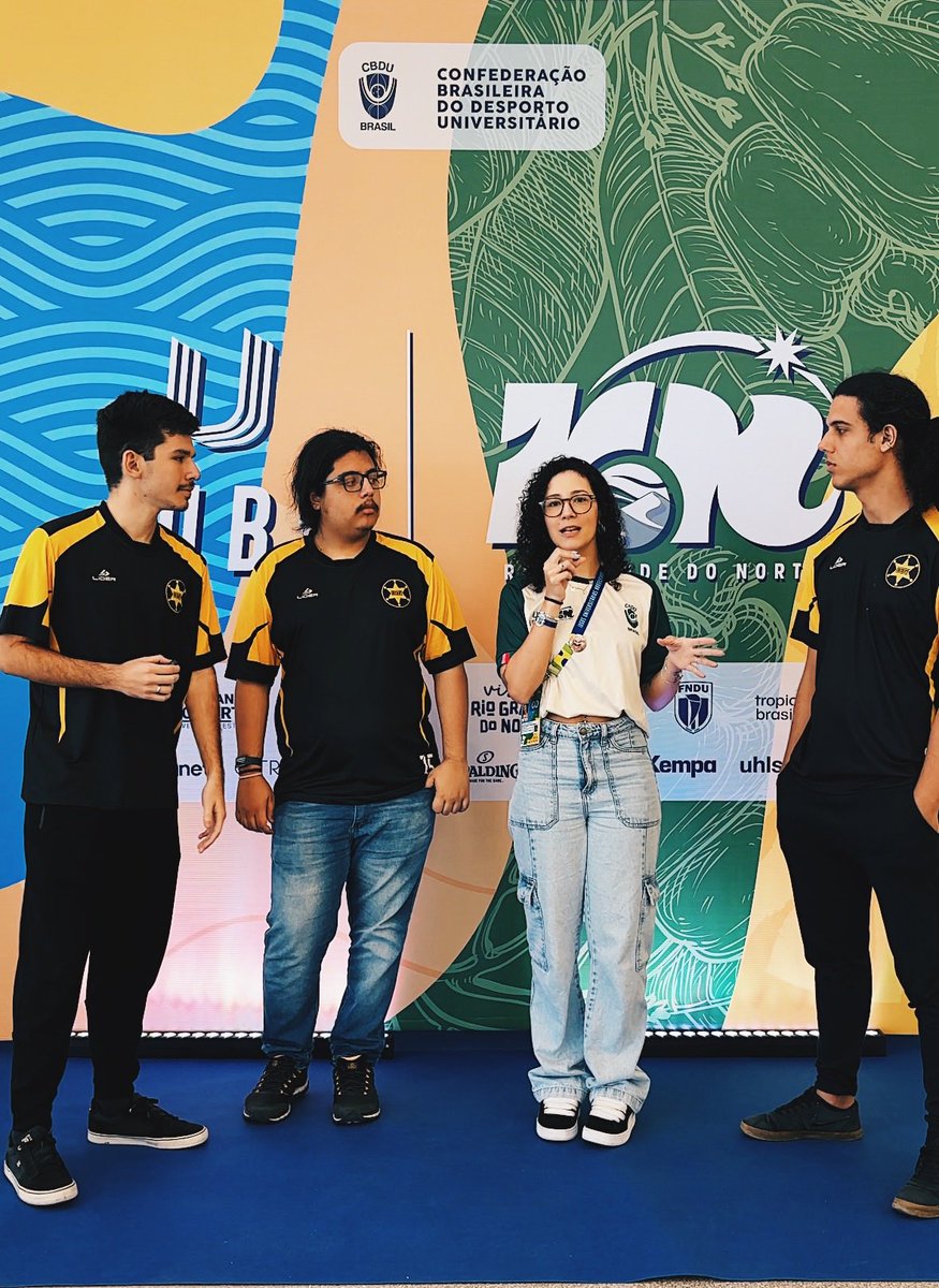 quelvlr_'s tweet photo. Dia 1 de cobertura do esports no JUBs Natal 2025! 🏖️
#CBDU #JUBs2025 https://t.co/WSlEGocx9j