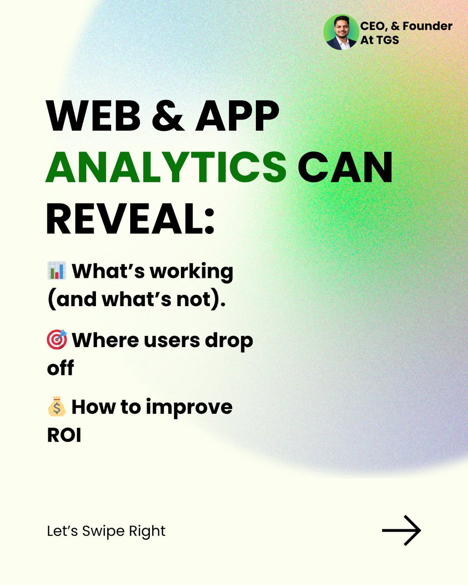 themahabubalom's tweet image. Most business owners look at numbers  but not at insights.

That’s where growth gets stuck. 🚀

When you start using data analysis the right way,
you stop guessing and start making data-backed decisions faster and smarter.

#DataAnalytics #WebAnalytics #AppAnalytics