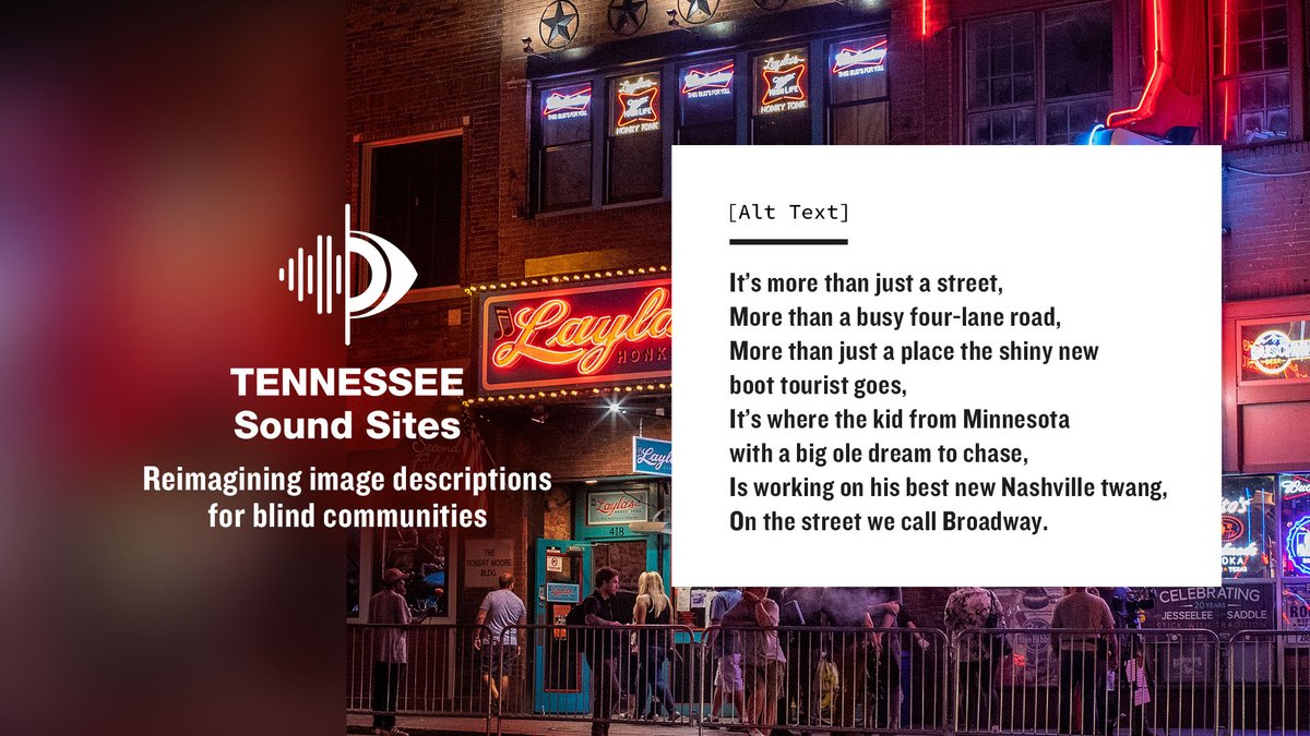 ANAmarketers's tweet photo. A Grand Prize moment on stage! 🏆@TNVacation and @vml_global, take first place in the People with Disabilities & Neurodivergent Communities category for “Tennessee Sound Sites."
A well-deserved campaign that celebrates access, experience, and inclusivity for all. #ANAMulti https://t.co/iNyo9QH5yo