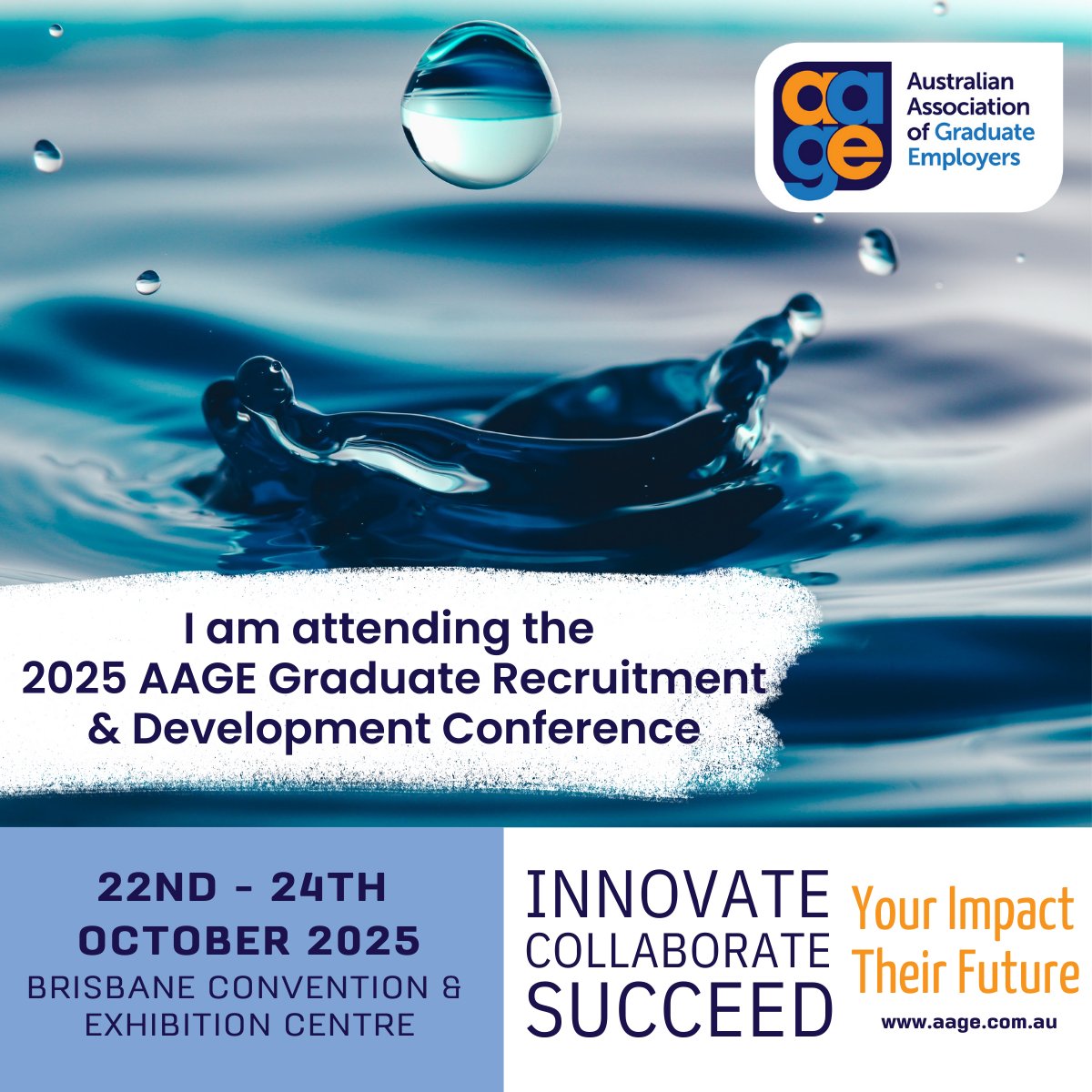 Will you be joining us at the 2025 AAGE Conference? This is your LAST CHANGE to register for the must-attend event for early careers professionals. Bookings close Mon 13 Oct!

aage.com.au/conference

#AAGE25 #GraduateRecruitment #EarlyCareers