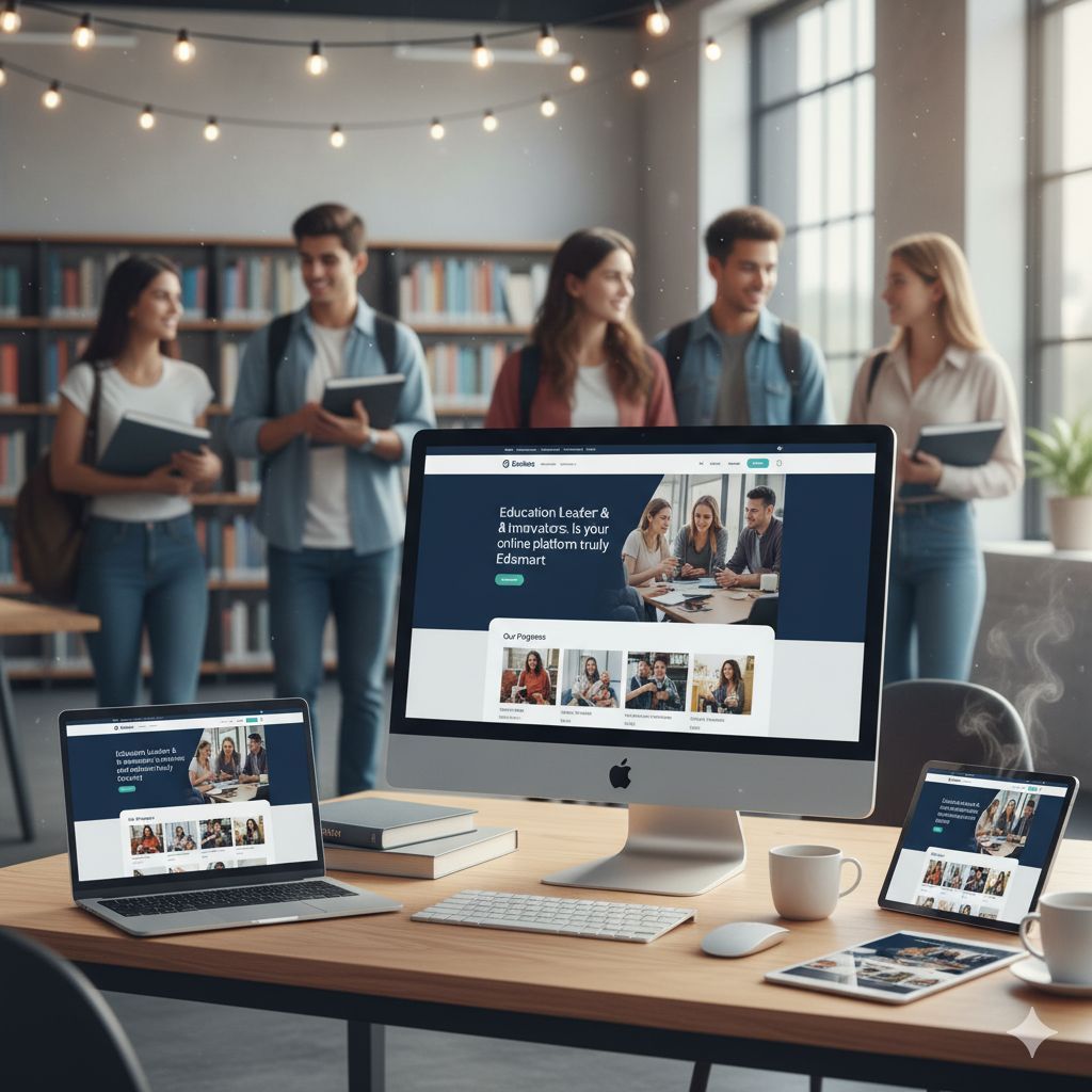 💡🎓 Build smarter with Edusmart — an AI-built template for schools &amp; e-learning.

✨ Modern design | 📚 Programs | 🌐 Hubs | 📊 Events

👉 shorturl.at/iRrCp

#AIEducation #EdTech #CodeDesignAI