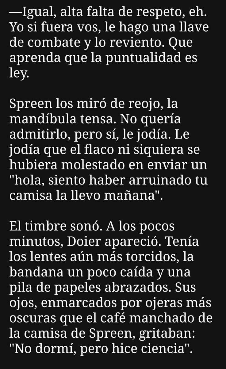 beliye83's tweet photo. Hola! Les comparto la actualización del fic #nerdbear voy a publicar la mitad y mañana o pasado mañana publicaré la otra mitad que es del mismo capítulo.
Capitulo: Colisión
#spiderbear #osoaraña #OsoArañaHouse
1/9 https://t.co/8LAmAGmQ0D