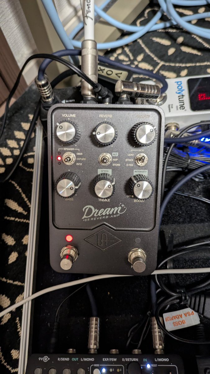 chozo_gt's tweet photo. メモ

テレ:センターPU→1981 inventions drv→uafx dream 65 https://t.co/A0AVWbtwk4