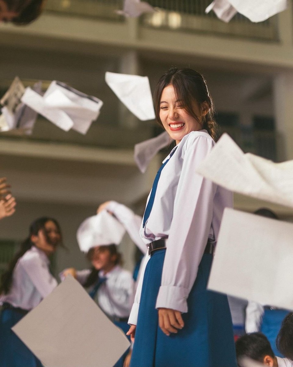 หยักเห็นน้องฟ้อนด์ในลุคแบบนี้อีก ซีรี่ส์แนวรักแรกมัธยมเข้าน้องฟ้อนด์ได้มั้ย 🥺👧🏻