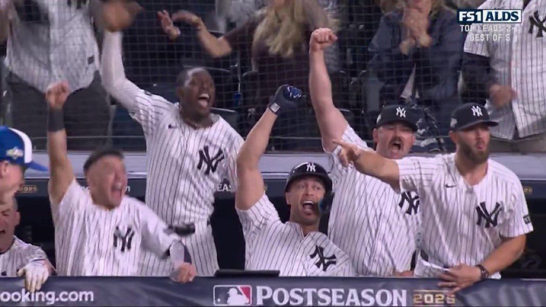 WE LIVE TO FIGHT ANOTHER DAY BABY! 

LETS GO YANKEES