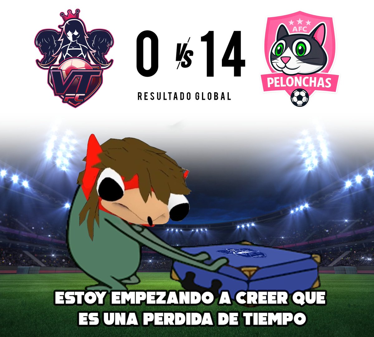 Hey! pero al menos no fueron 20😅pero ojo… ¡cada vez la goleada es menor! Eso ya cuenta como progreso, ¿no? 😂 Poco a poco aprendemos a defender y algún día también a ganar. 💪🔥

#LLDLM #FC25 #FIFAStreamer #FIFA25ClubesPro #ClubesPro #VirtualitasFC