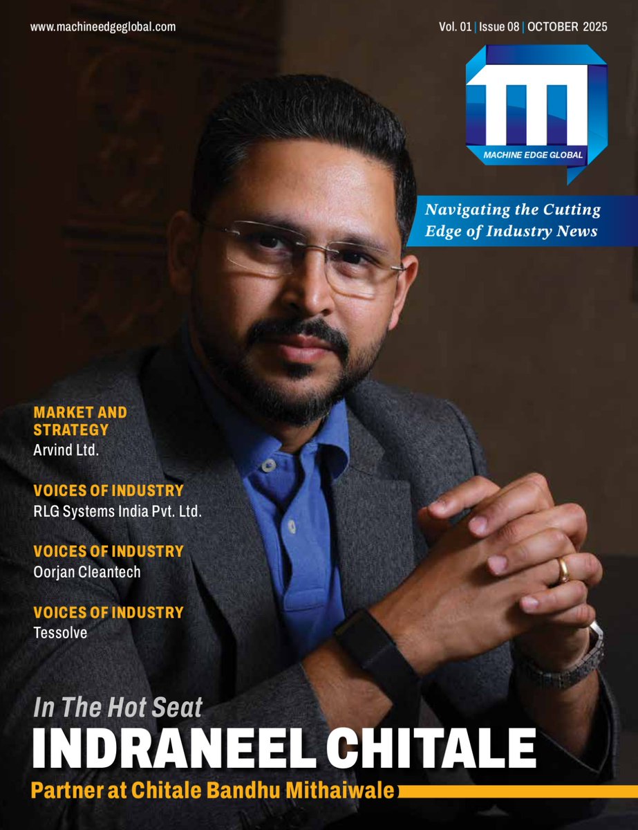 machineedgeg's tweet photo. The October edition of Machine Edge Global is LIVE!

In an exclusive interview, Indraneel Chitale of Chitale Bandhu Mithaiwale reveals how the iconic brand blends tradition with tech to drive efficiency &amp; lead India’s packaged food revolution.

https://t.co/mrYocsGYFz https://t.co/sKs3kRJvA2
