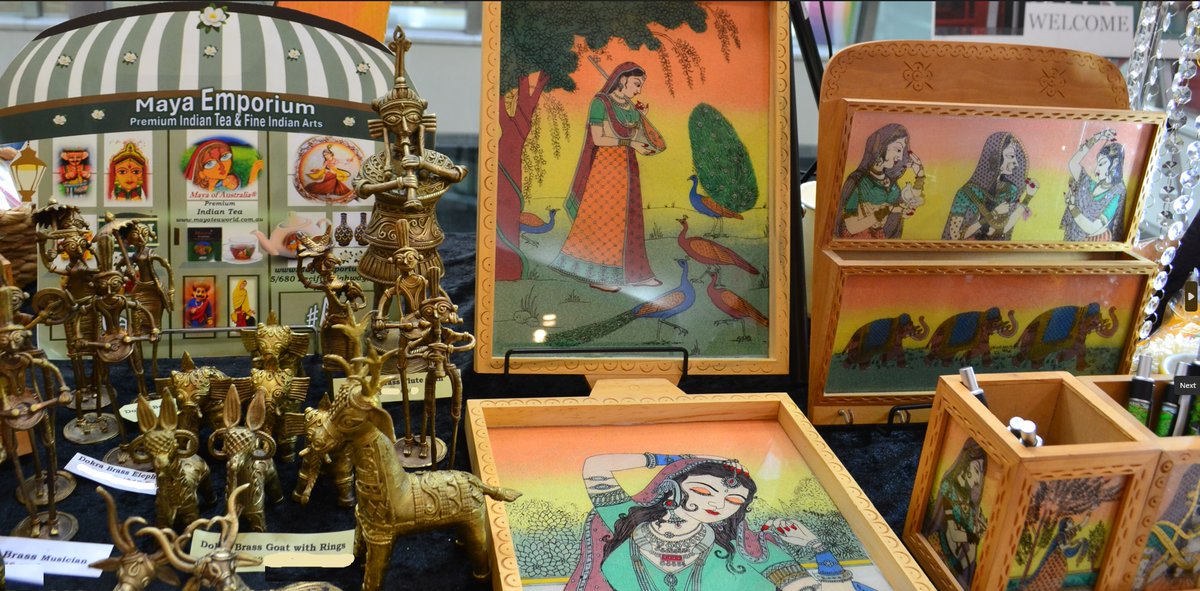 MayaIndianArts1's tweet photo. Exhibition of our Maya Indian #Ethnic #FestiveCollection 2025-#handmade With Heart @ #Pittwater last weekend. #MayaEmporium #mayaofaustralia #indianteainaustralia #indianteainnewzealand #IndianTea #IndianArts #looseleaf #MayaFest2025 #festivetime #FestiveGifts #Homedecor #gifts https://t.co/5dzTksdDRV