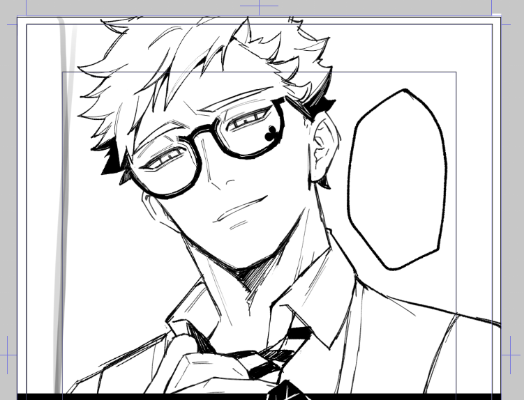 1月インテに出す予定の原稿の進捗一部です♣️
24P中まだ3Pくらいしか進んでません🫨