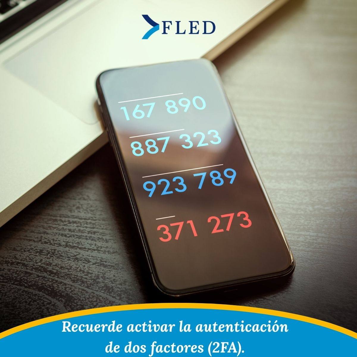 Tu labor periodística necesita más que una contraseña.

Activa la autenticación de dos factores (2FA) y agrega una barrera extra que protege tu información y la de tus fuentes.

#PeriodismoIndependiente #SeguridadDigital #FLED