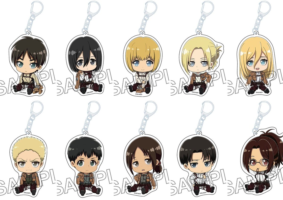 shingeki_check's tweet photo. アニメイトオンラインで予約開始！

TVアニメ『進撃の巨人』 ぺたん娘アクリルキーホルダー vol.2

https://t.co/C1trlcGaY4 https://t.co/S85TbzbnFC